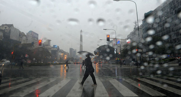 Lluvia en Buenos Aires