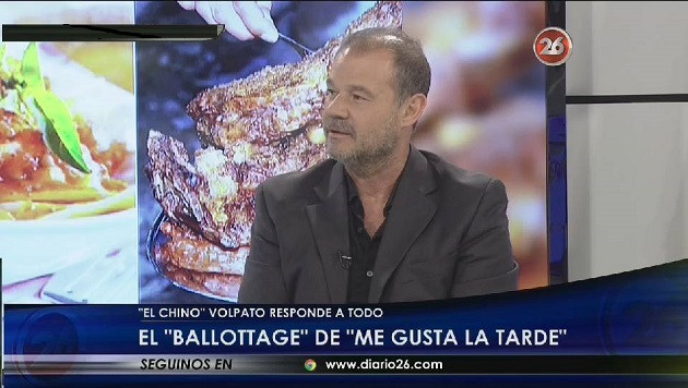 Chino Volpato en Me Gusta la Tarde (Canal 26)