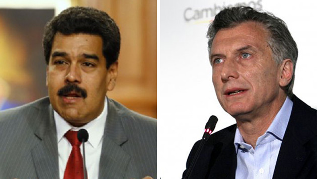 Macri y Maduro