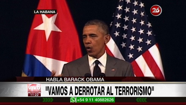 Obama en Cuba (Canal 26)