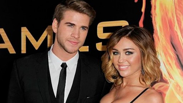 Miley Cyrus y Liam Hemsworth 