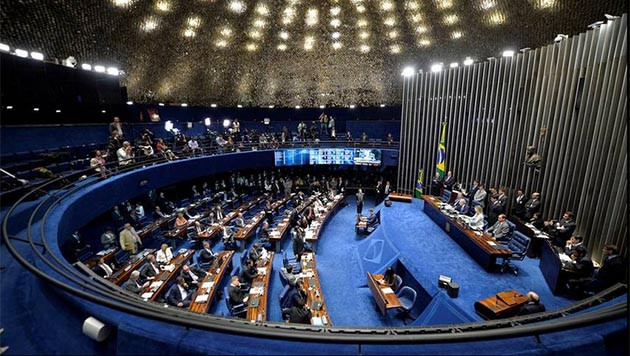 Senado de Brasil. Foto: Reuters.