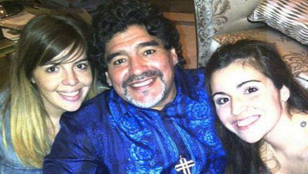 Diego Maradona, Dalma y Gianinna