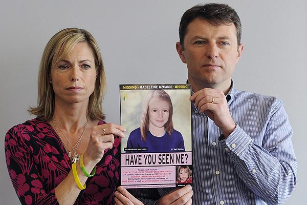 Padres de Madeleine McCann