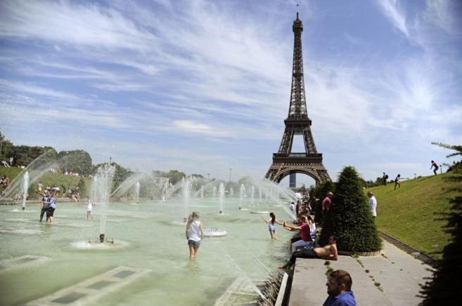 Ola de calor en Francia