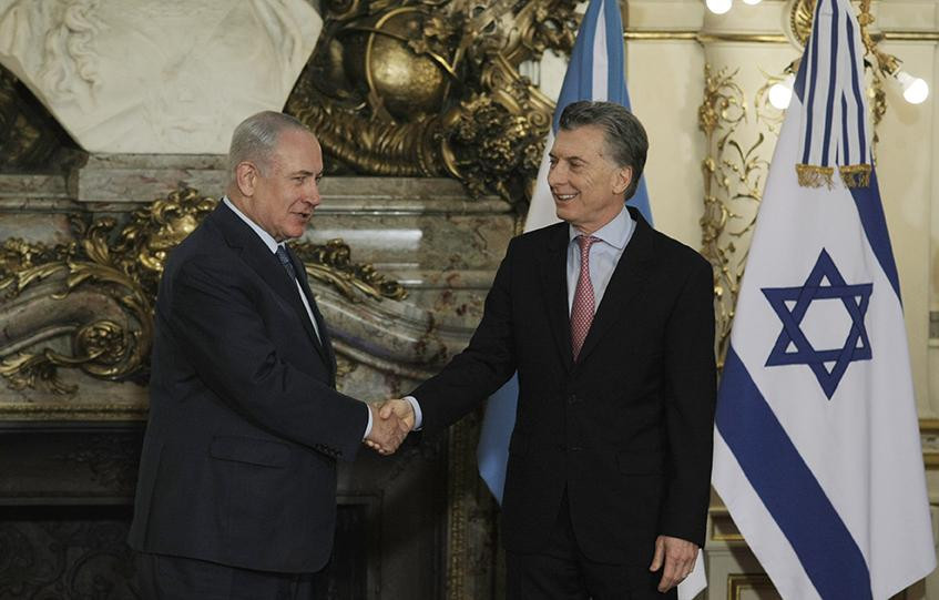 Netanyahu y Macri