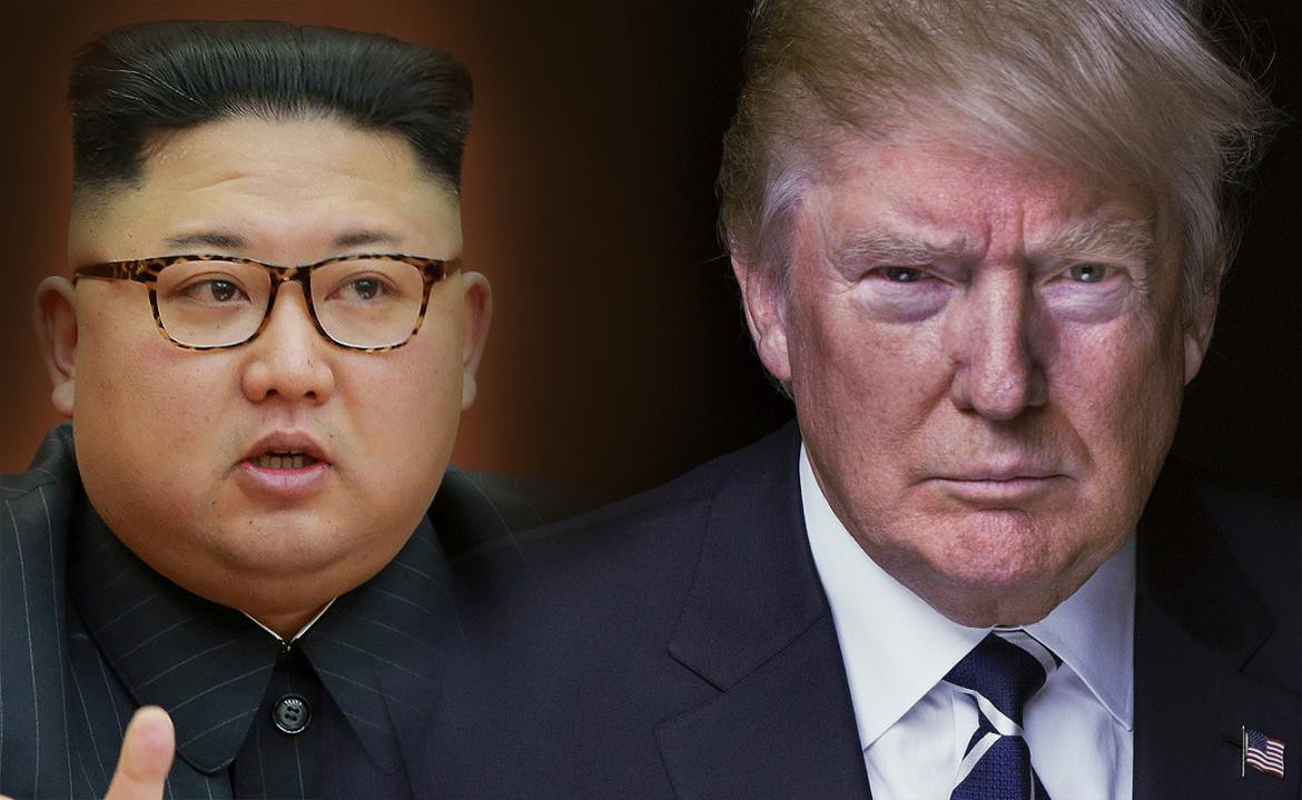 Kim Jong-Un y Donald Trump