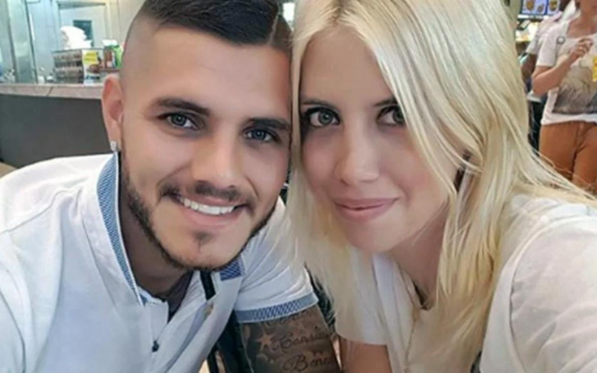 Mauro Icardi y Wanda Nara