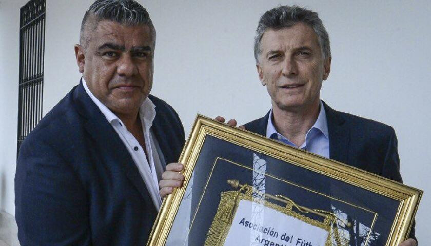 Reunión Tapia y Macri - NA -