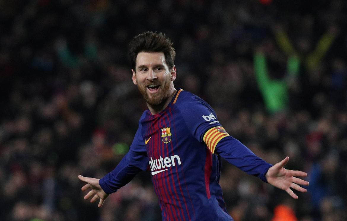 Gol de Messi en el Barcelona (Reuters)