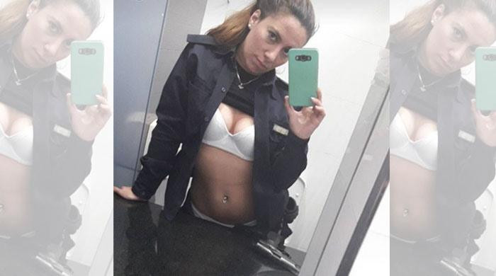 María Florencia Salinas, policía hot de Bahía Blanca