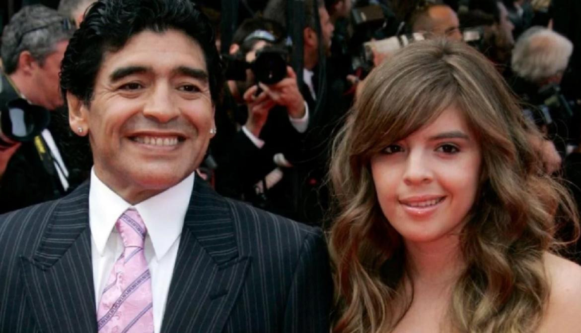 Diego y Dalma Maradona