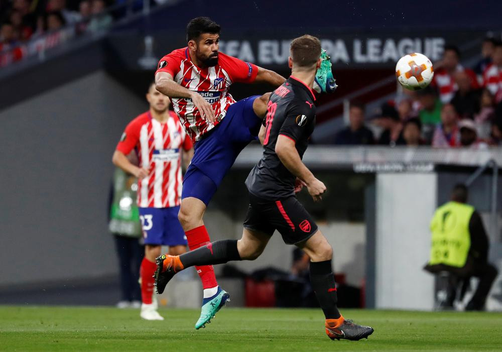 Atlético Madrid vs. Arsenal - Europa League - Fútbol internacional (Reuters)