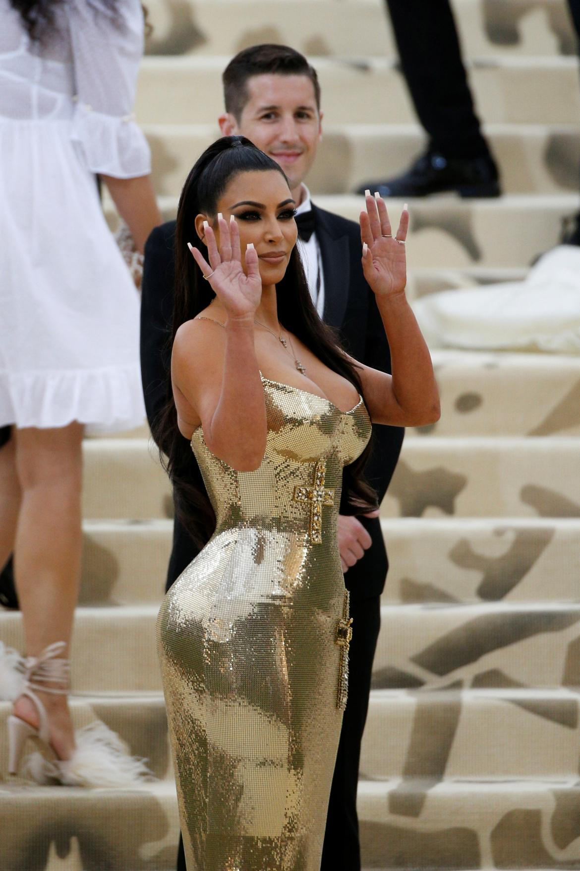 Kim Kardashian en la MET Gala (Reuters)
