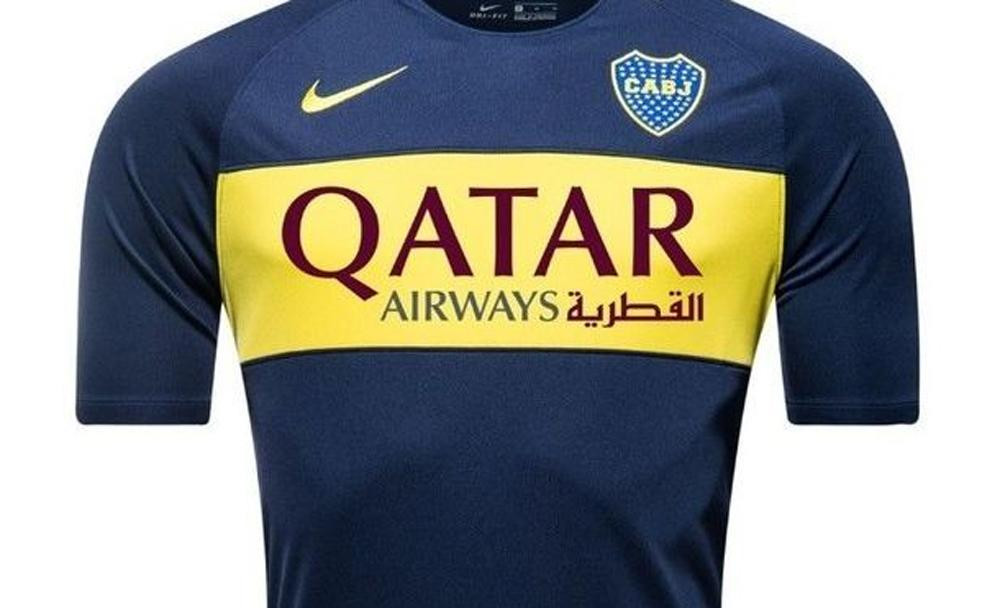 Camiseta de Boca Juniors - Qatar Airways - Sponsor