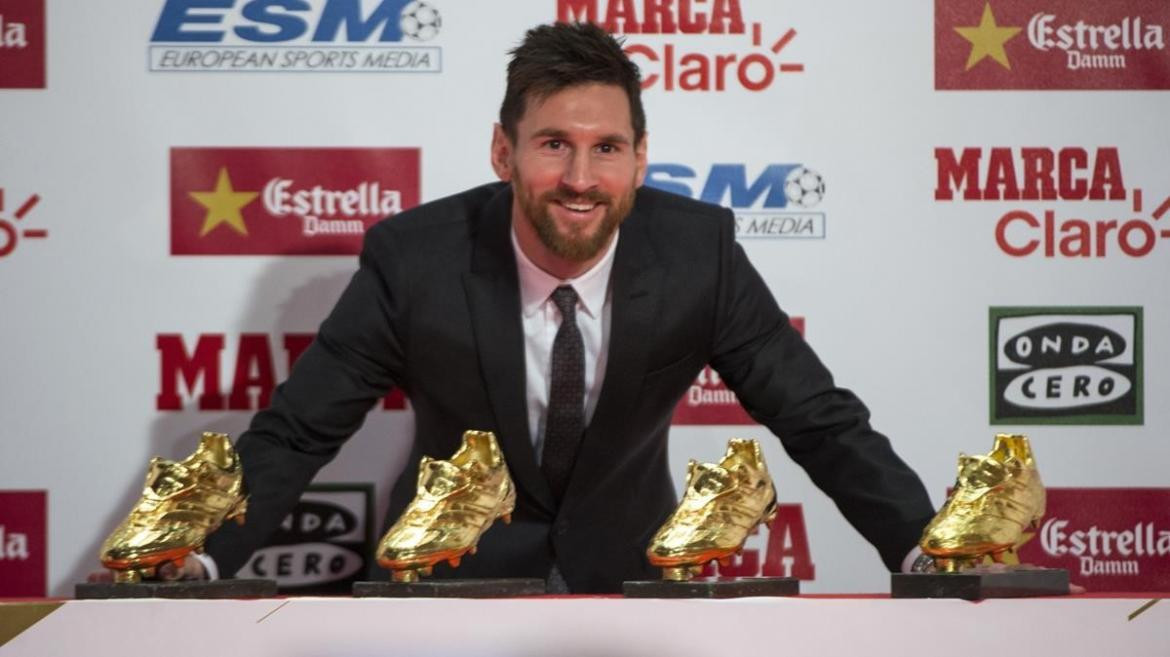 Messi - Bota de Oro - Fútbol
