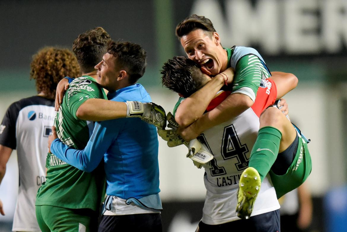 Festejo de San Lorenzo - Copa Sudamericana (Reuters)