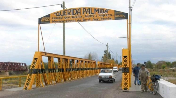 Palmira, localidad de la provincia de Mendoza