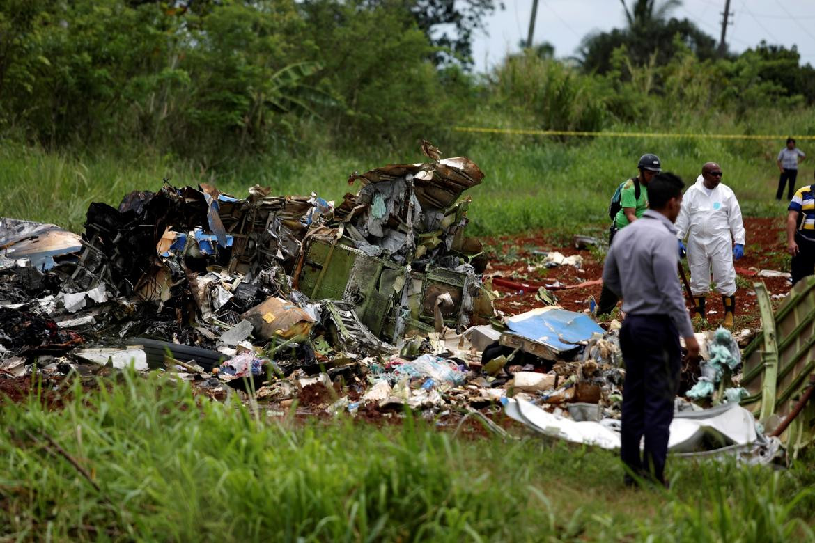 Accidente aéreo - Cuba - La Habana - REUTERS -