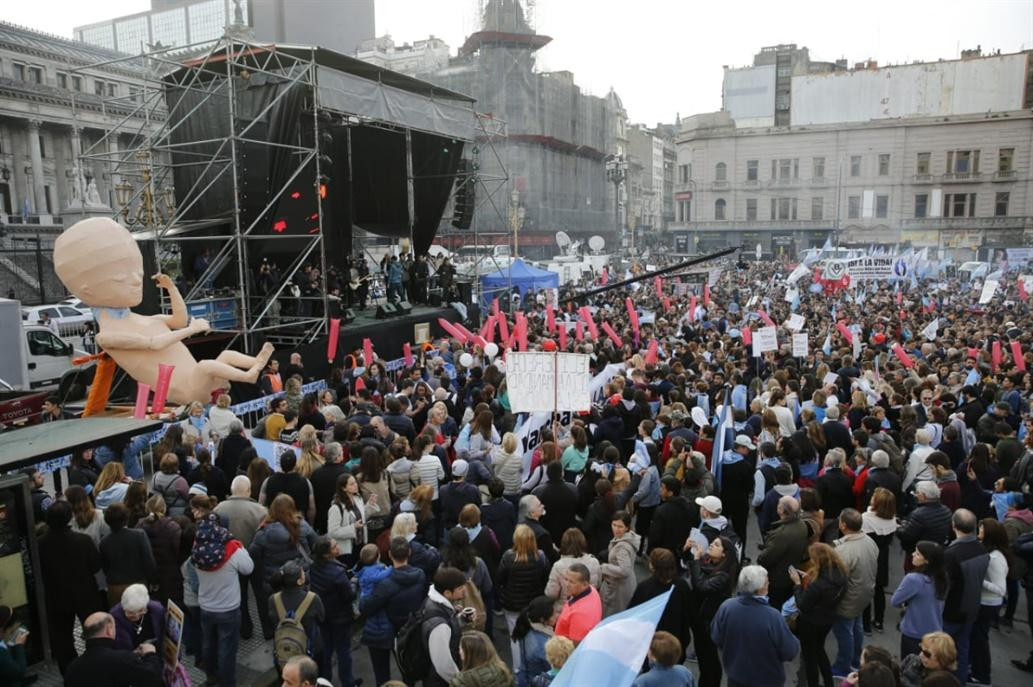 Marcha contra el aborto - fotos