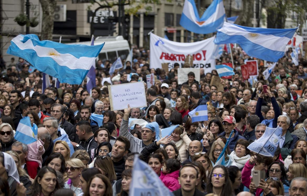 Marcha antiaborto - Congreso