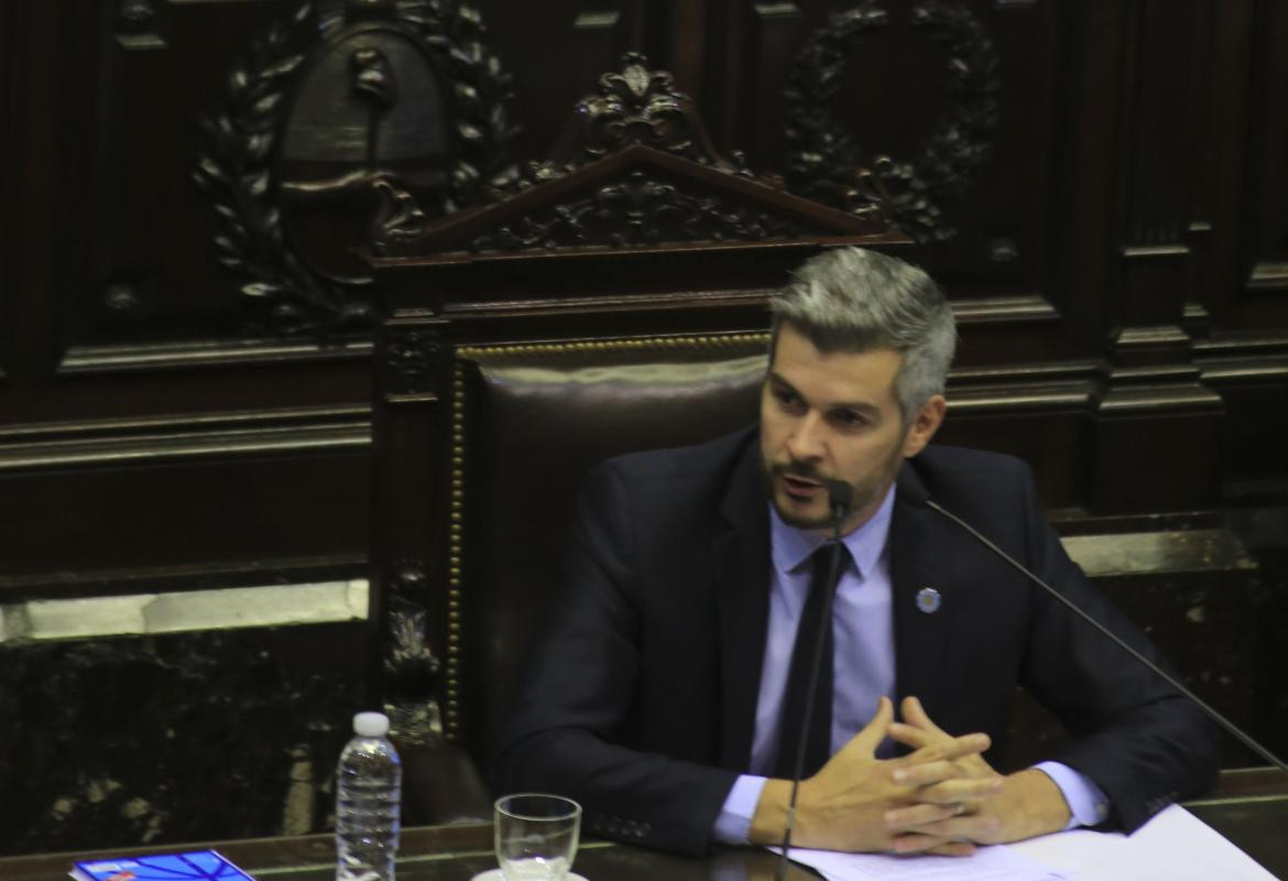 Marcos Peña en la Cámara de Diputados, NA