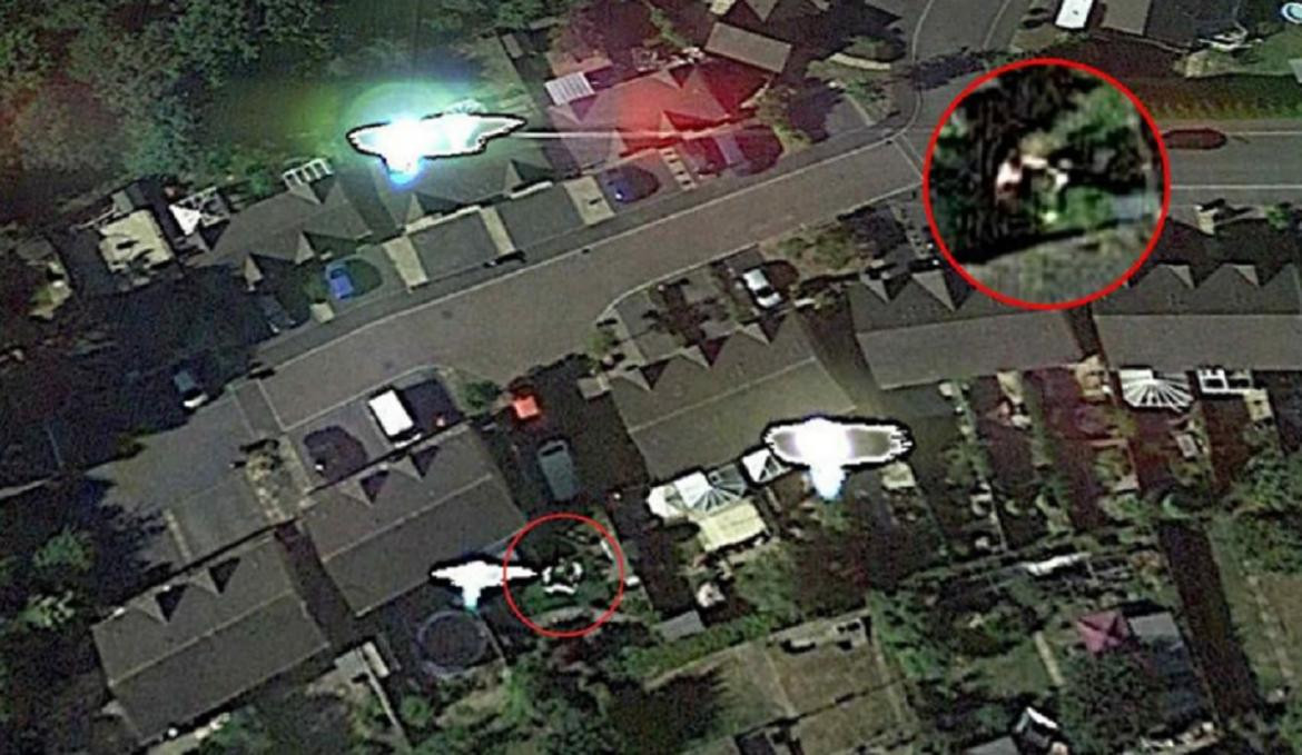 Google Maps: abducción extraterrestre