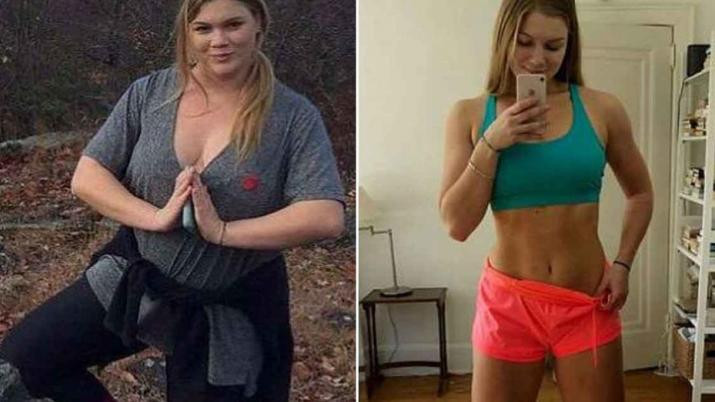 Joven pierde 32 kilos en un año y es furor en Instagram