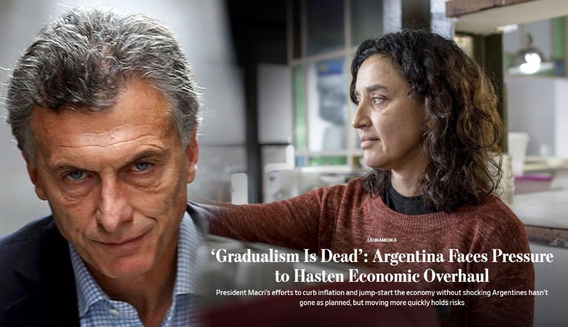 Macri - Gradualismo - Wall Street