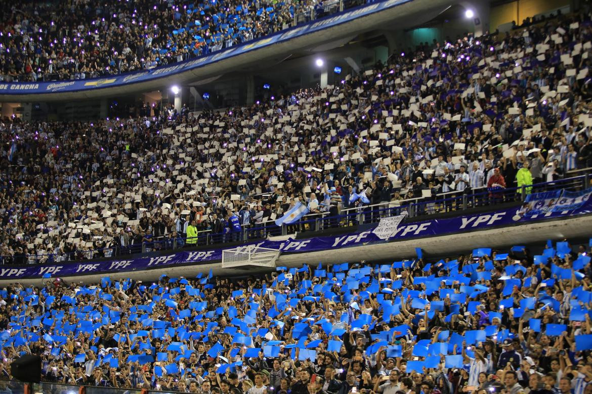 Argentina vs. Haití, hinchada, rumbo al Mundial Rusia 2018, NA