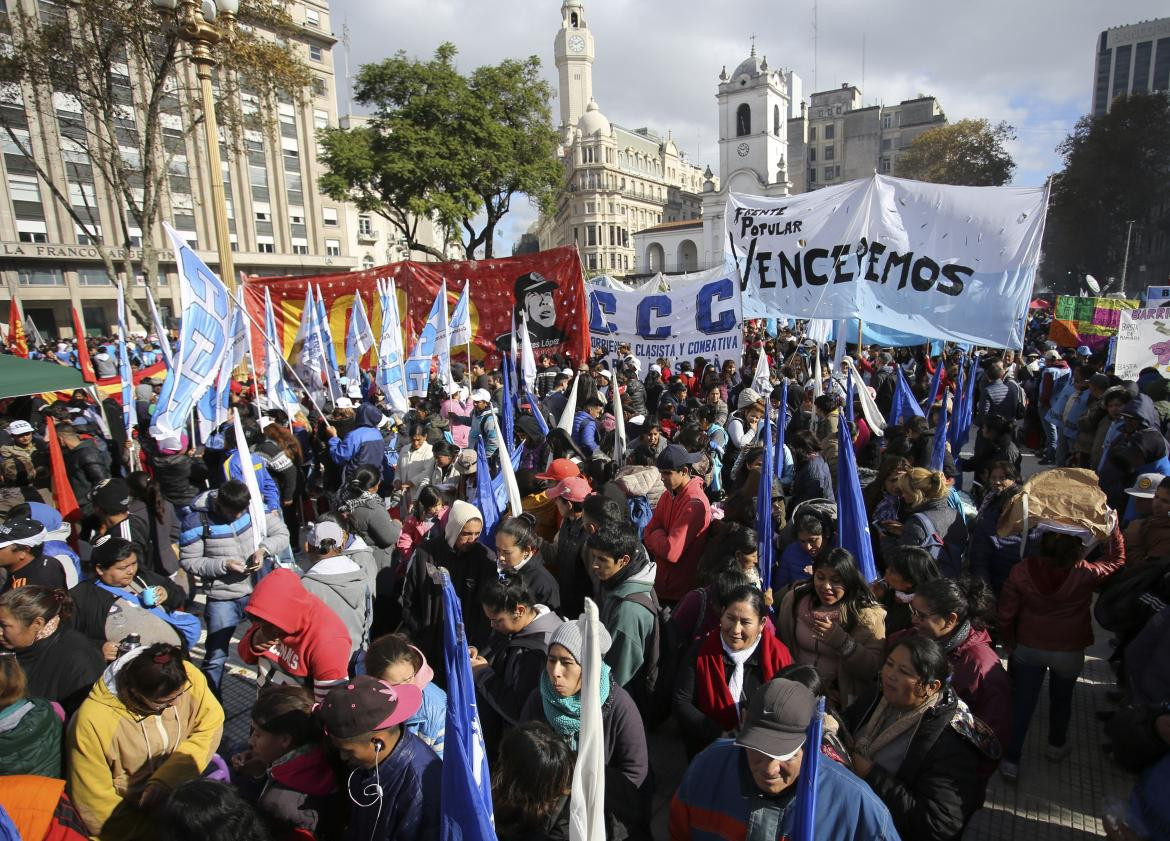 Marcha Federal en Plaza de Mayo, NA