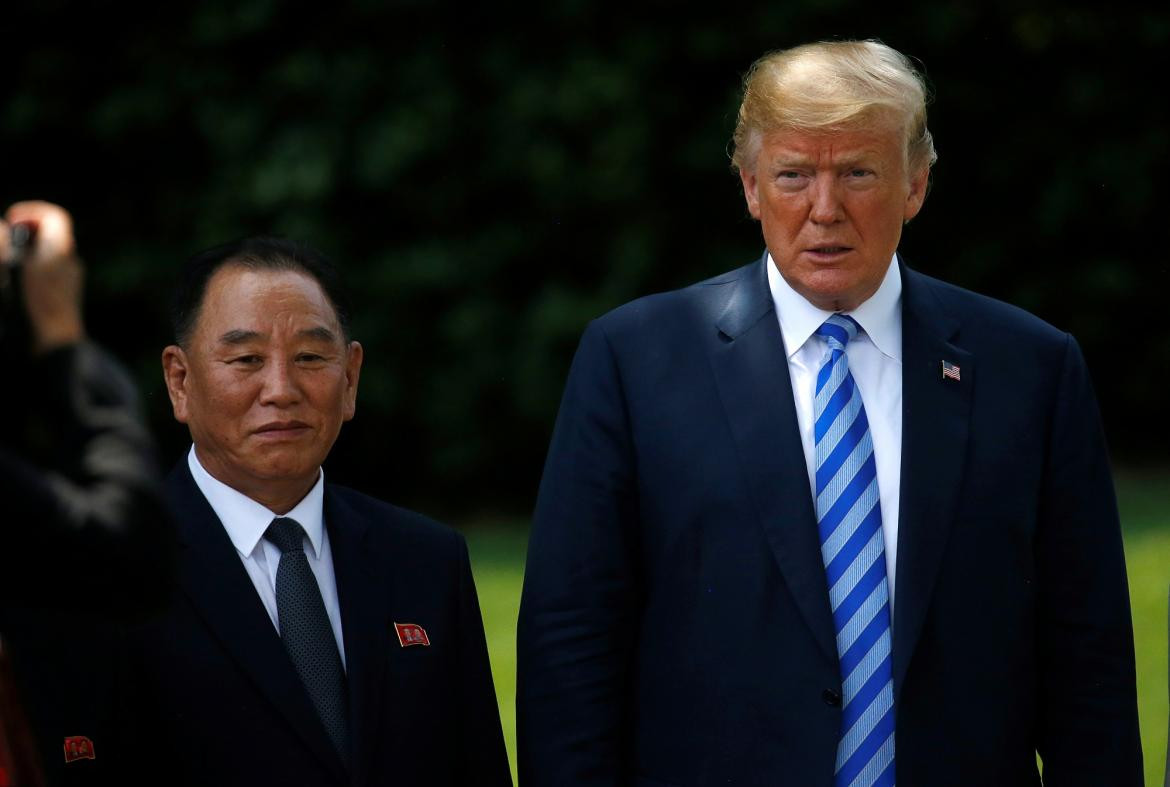 Donald Trump y  Kim Yong Chol - Internacionales