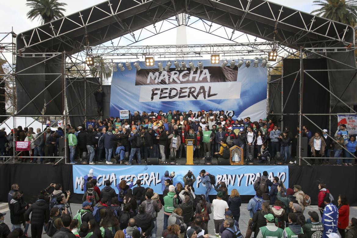 Marcha Federal en Plaza de Mayo, NA