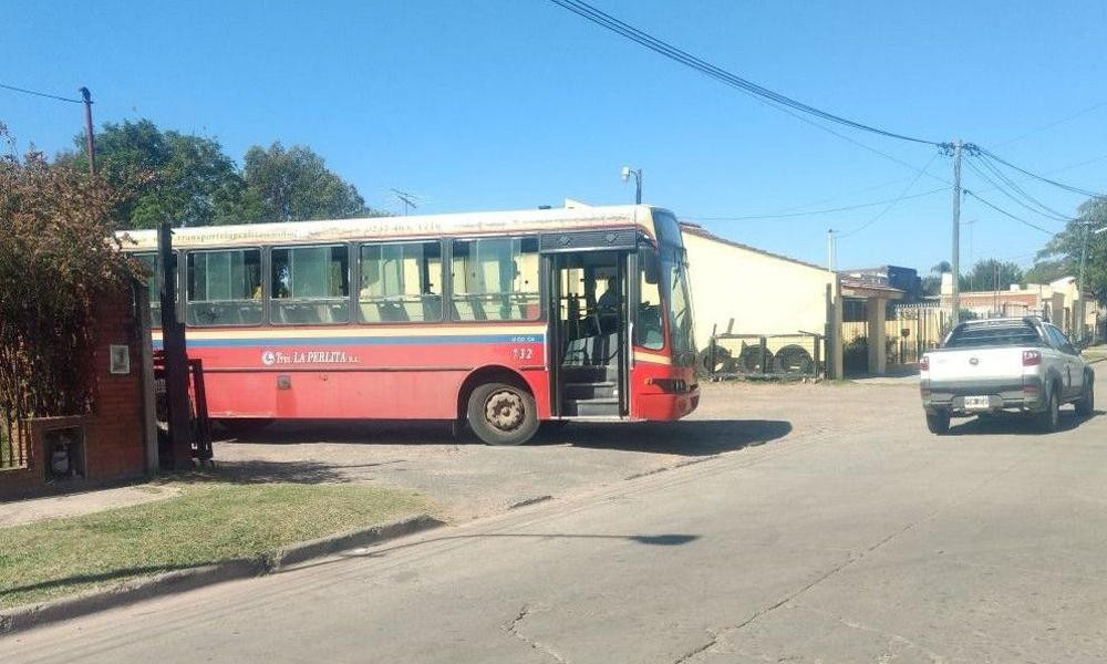 Colectivero agredido en Moreno - Inseguridad