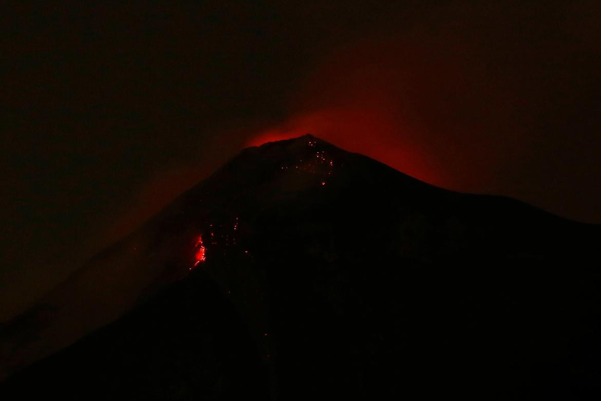Volcán de fuego - Gatemala - Reuters