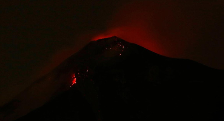 Volcán de fuego - Gatemala - Reuters