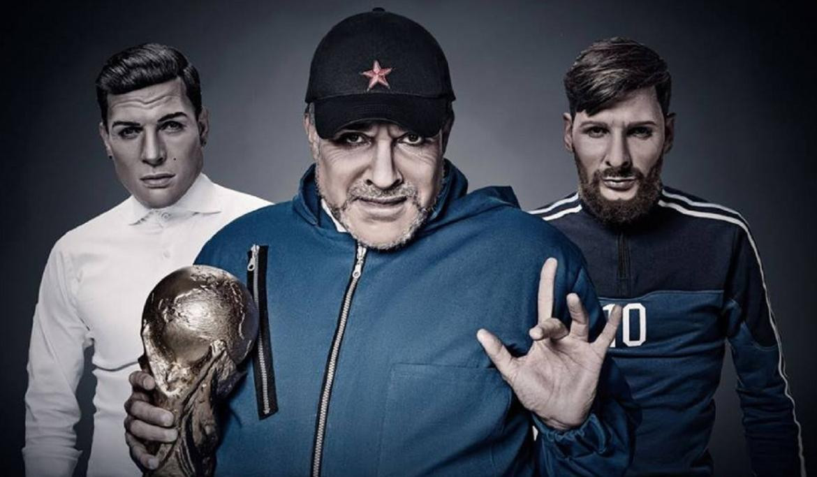 La Copa No Se Mancha, Martín Bossi, Messi, Maradona, Ronaldo, Mundial Rusia 2018
