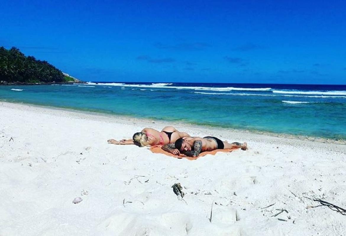 Vacaciones de Wanda Nara y Mauro icardi - Instagram -