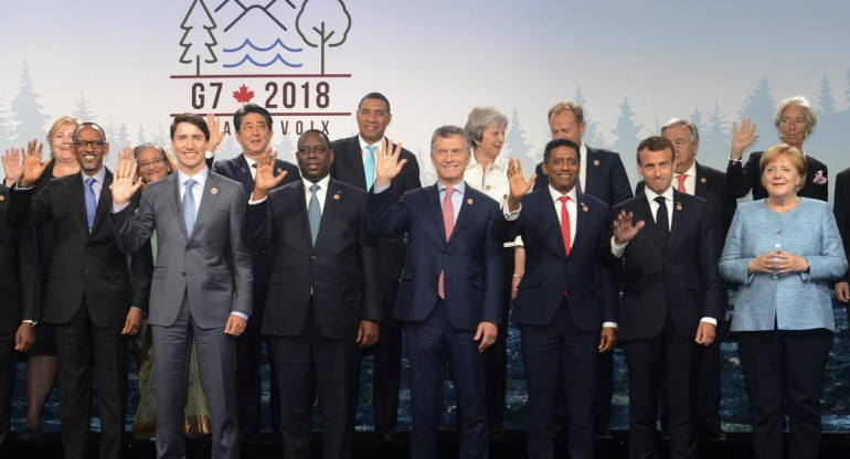 Cumbre G7- Macri
