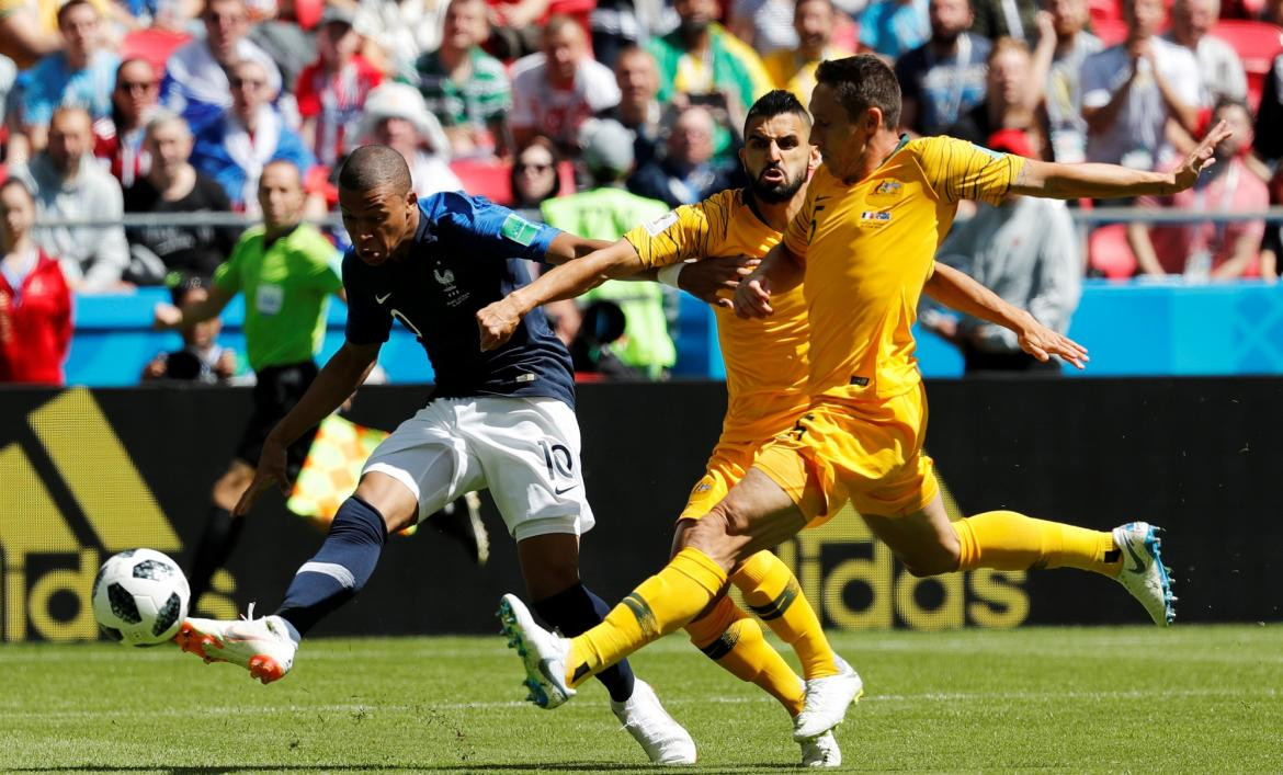 Selección Francia - Selección Australia Mundial 2018 Reuters