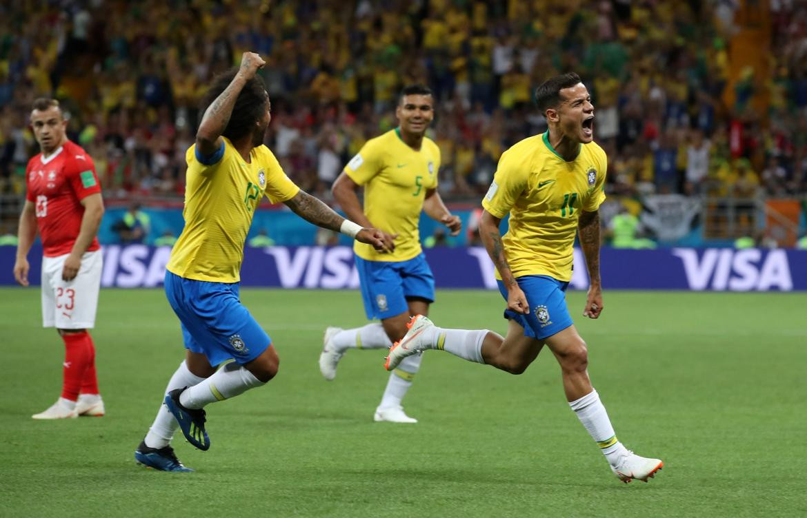 Brasil - Suiza - Coutinho - Mundial Rusia 2018