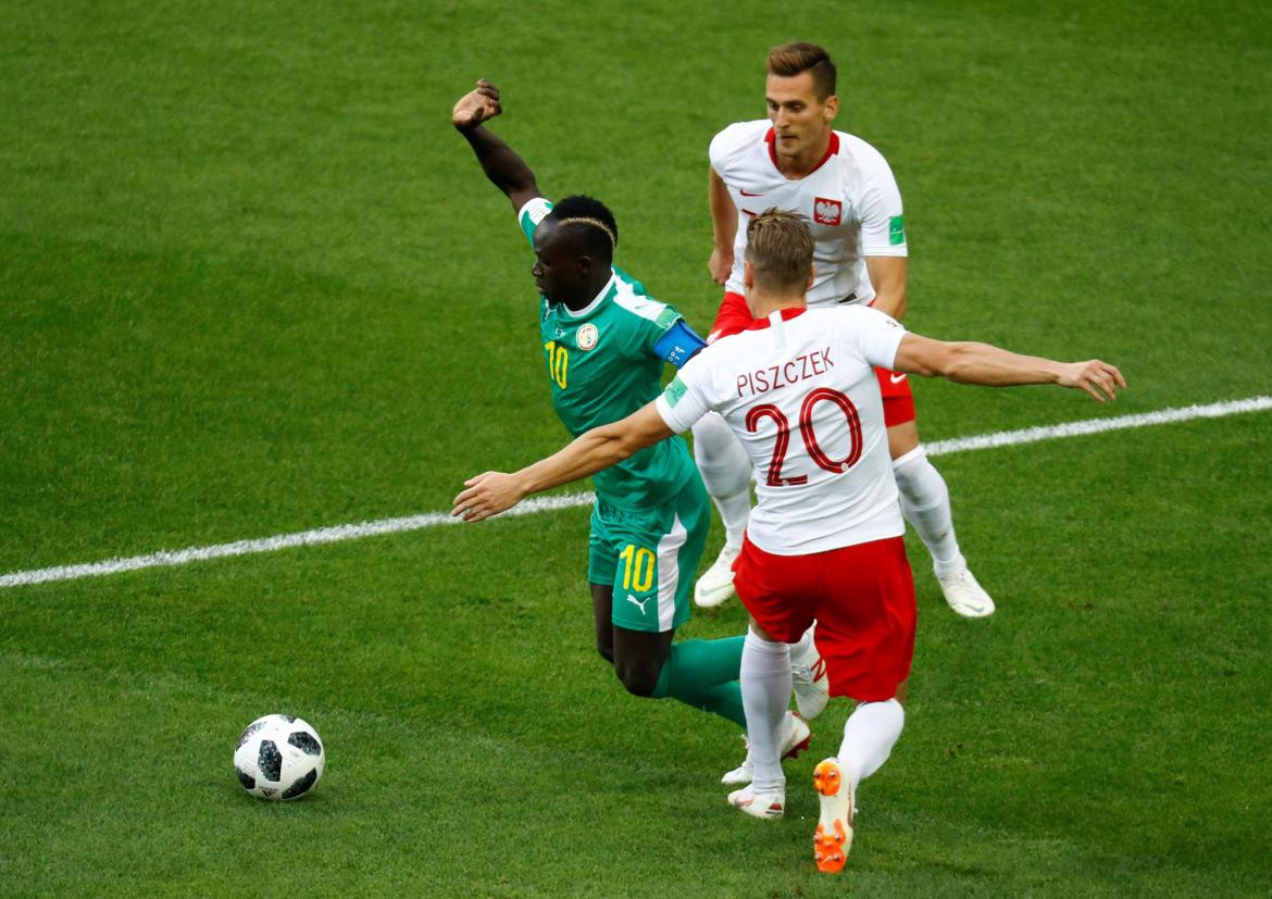 Senegal vs. Polonia- Mundial de Rusia 2018 - Reuters