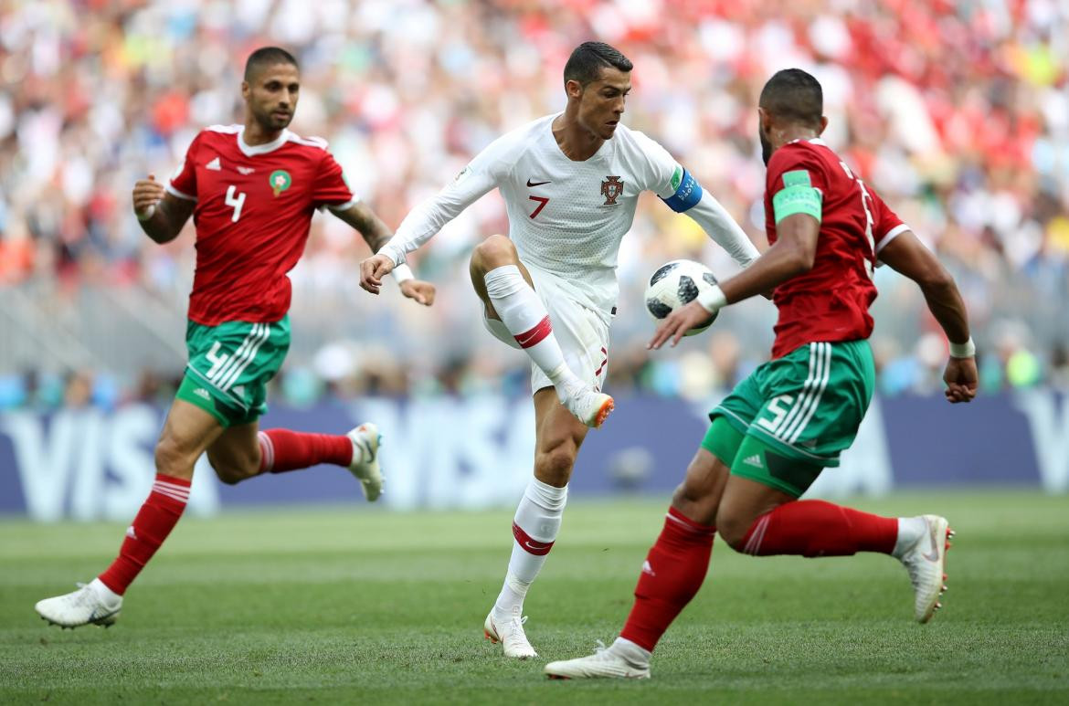 Portugal vs. Marruecos - Cristiano Ronaldo - Mundial de Rusia 2018 - Reuters