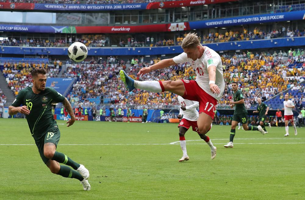 Dinamarca vs. Australia - Mundial Rusia 2018 (Reuters)