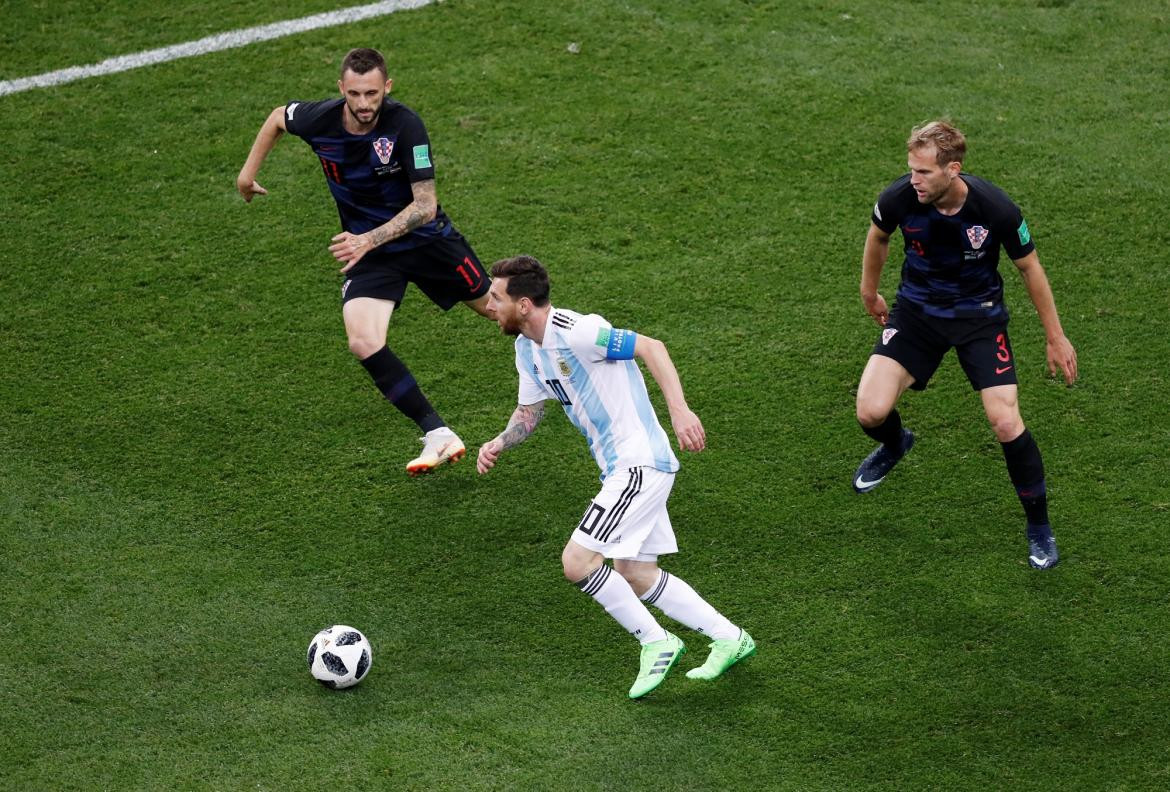 Argentina vs. Croacia - Messi - Reuters