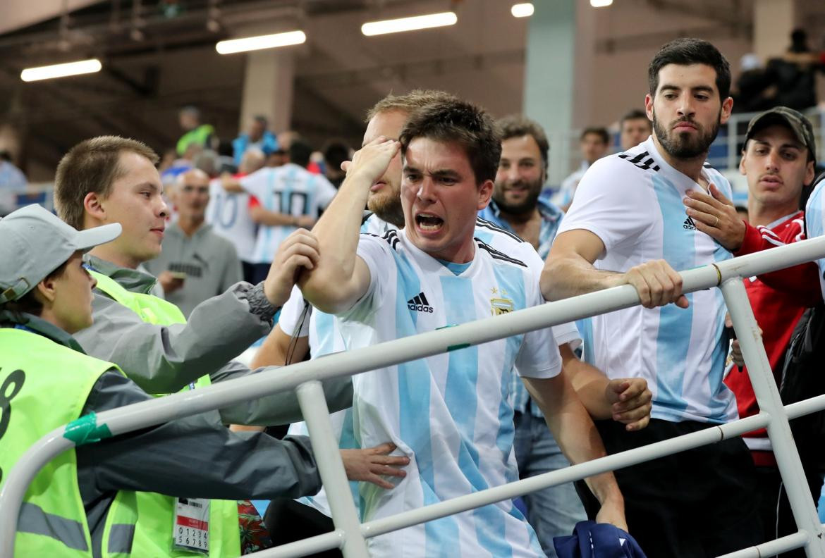 Mundial Rusia 2018: Argentina vs. Croacia - Hinchas - Reuters