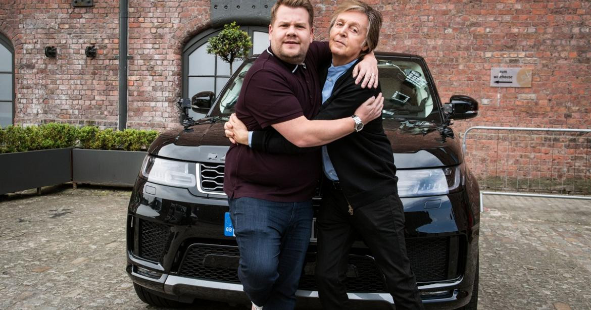 Paul McCartney y james Corden