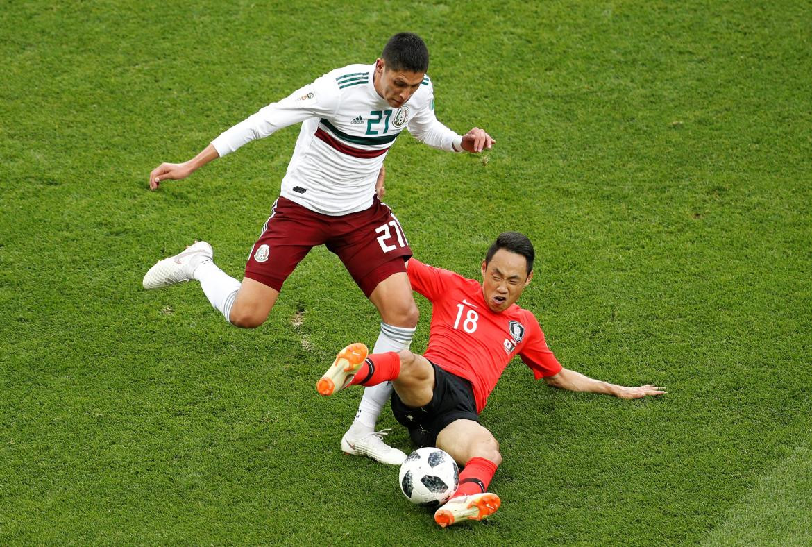 Mundial Rusia 2018: México vs. Corea del Sur (Reuters)