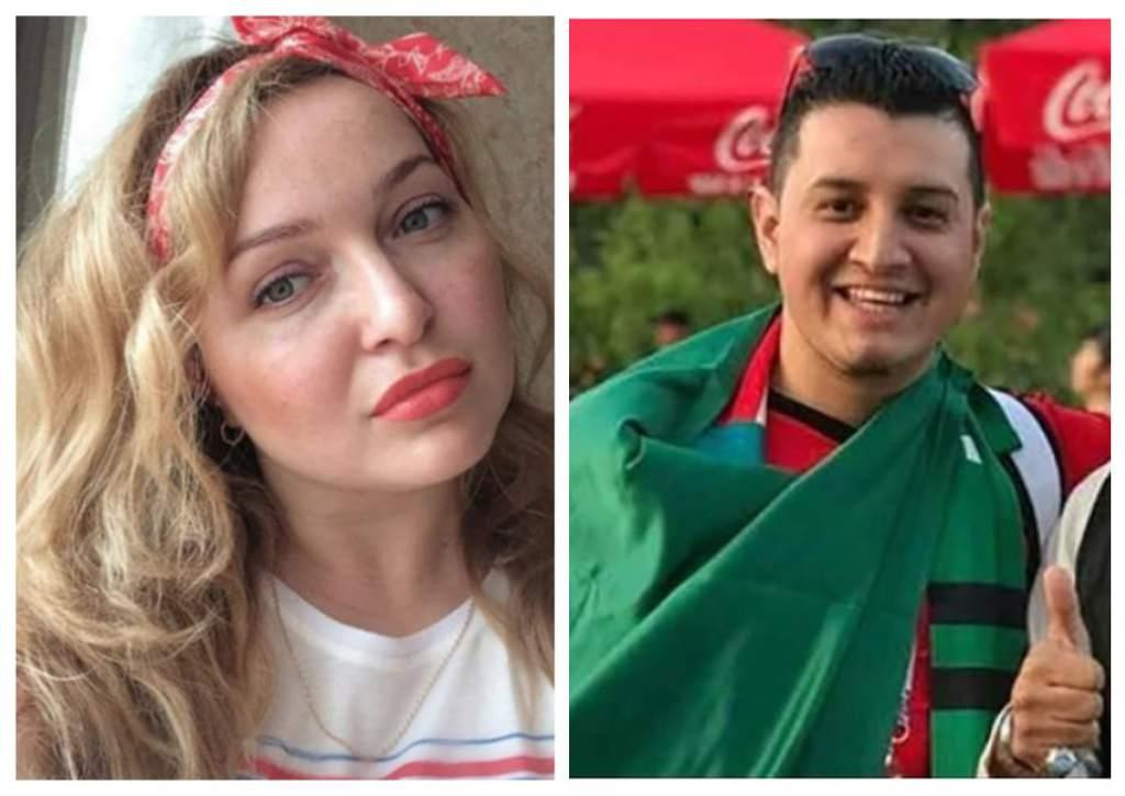 Mundial Rusia 2018: rusa Alita Gamzatova y mexicano Francisco Javier Mata Sánchez.