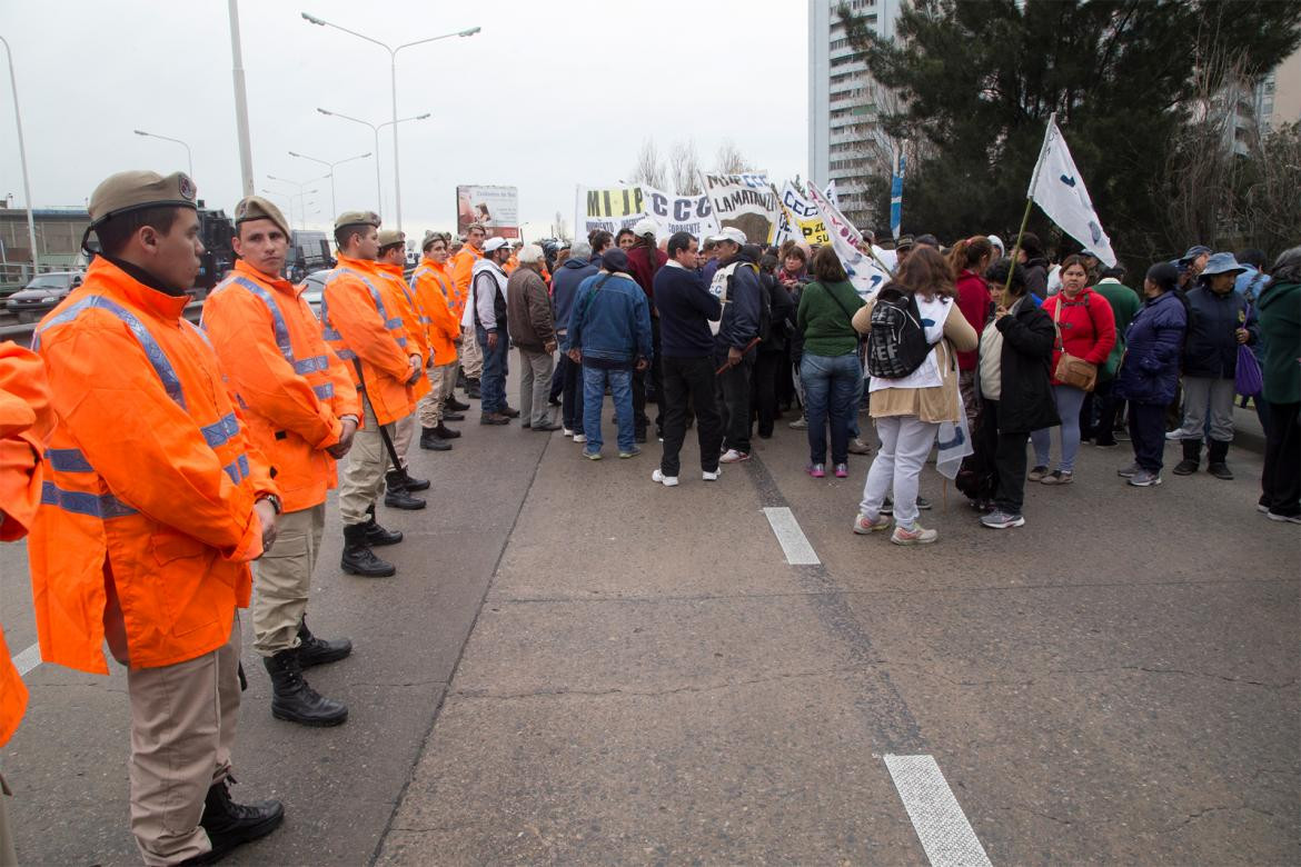 Cortes y protestas 25-6-18 - Paro CGT (NA)